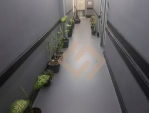 Heavy duty industrial dolomite base flooring for a supermarket in Galle by Chemflex Chemicals Sri Lanka.